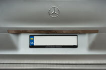 Mercedes Vito/V-klasse W447 2014– OmsaLine RVS achterbumperbeschermer Mat foto 6