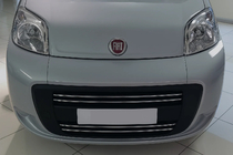 Fiat Fiorino/Qubo 2008–2024 Grille sierlijsten (4-delig, RVS) Carmos - Turks staal foto 1