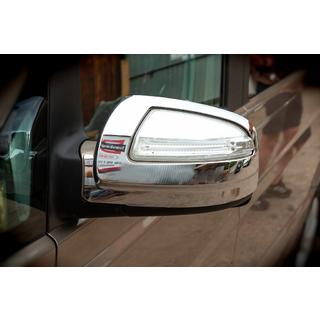 Chroom spiegelkappen voor VIANO 2010-2015 (2 stuks, kunststof) Mercedes Vito W639 2004–2014 foto 2
