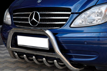 Mercedes Viano 2004–2014 Bullbar WT003/004 (RVS) 60 mm, zonder opschrift foto 8