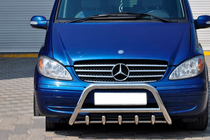 Mercedes Viano 2004–2014 Bullbar WT003/004 (RVS) 60 mm, zonder opschrift foto 9