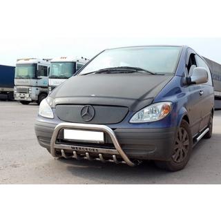 Bullbar WT003/004 (RVS) Mercedes Viano 2004–2014 foto 1