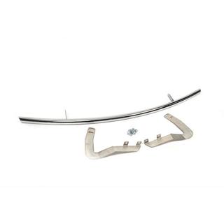 Voorbumperbescherming ST008 (RVS) Mercedes Viano 2004–2014 foto 4