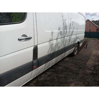 Deurgreep covers (set 4 stuks, RVS) Mercedes Sprinter W906 2006–2018 foto 3