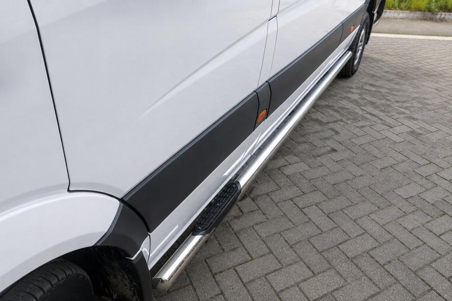 Mercedes Sprinter W906 2006–2018 Sidebars (2 stuks, RVS) Ø70, Lang-Extra lang Image