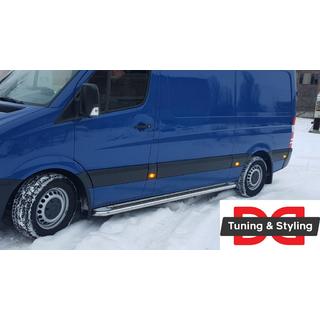 Premium side steps (2 st., RVS) Mercedes Sprinter W906 2006–2018 foto 3