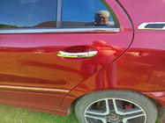 Mercedes E-class W211 2002–2009 Deurgreep covers (set 4 stuks, RVS) Carmos - Turks staal foto 3