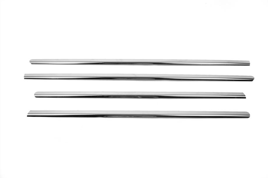 Mercedes ML W164 2005–2011 Buiten raamomlijsting set (4-delig, RVS) OmsaLine - Italiaans roestvrij staal Foto 8