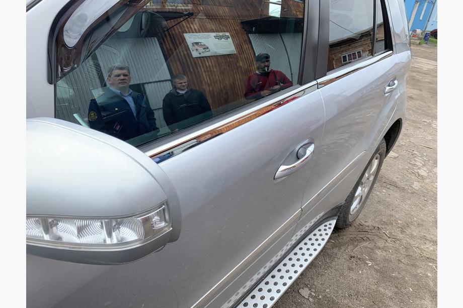 Mercedes ML W164 2005–2011 Buiten raamomlijsting set (4-delig, RVS) OmsaLine - Italiaans roestvrij staal Foto 2