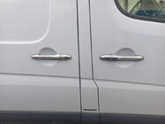 Volkswagen Crafter 2006–2016 Deurgreep covers (set 4 stuks, RVS) Carmos - Turks staal foto 4