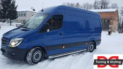 Volkswagen Crafter 2006–2016 Premium side steps (2 st., RVS) Ø60, middellange wielbasis foto 4