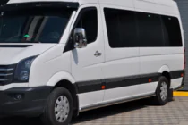 Volkswagen Crafter 2006–2016 Sidebars (set van 2, RVS) foto 2