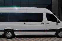 Volkswagen Crafter 2006–2016 Sidebars (set van 2, RVS) foto 3