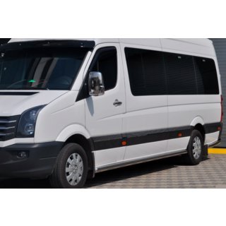 Sidebars (set van 2, RVS) Volkswagen Crafter 2006–2016 foto 2