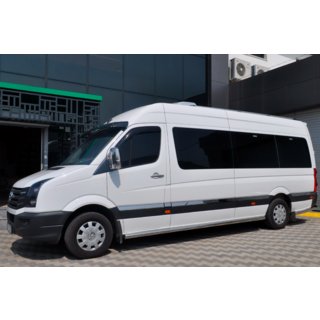Sidebars (set van 2, RVS) Volkswagen Crafter 2006–2016 foto 1
