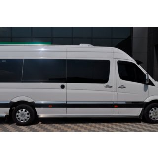 Sidebars (set van 2, RVS) Volkswagen Crafter 2006–2016 foto 3