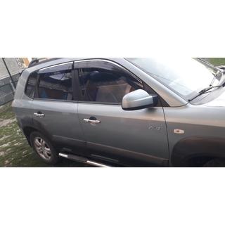 Deurgreep covers (set 4 stuks, RVS) Hyundai Tucson JM 2004– foto 1