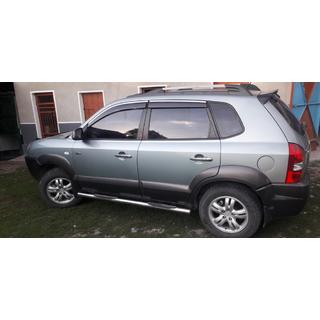 Deurgreep covers (set 4 stuks, RVS) Hyundai Tucson JM 2004– foto 3