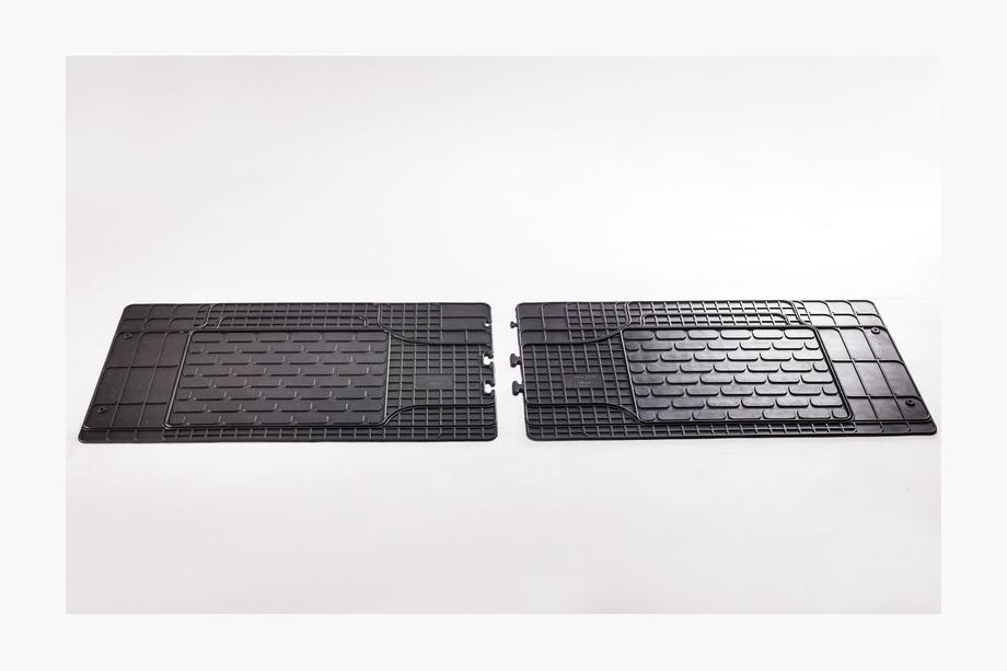 Volkswagen Crafter 2006–2016 Achterste rubber automatten (2 stuks, Stingray) Foto 2