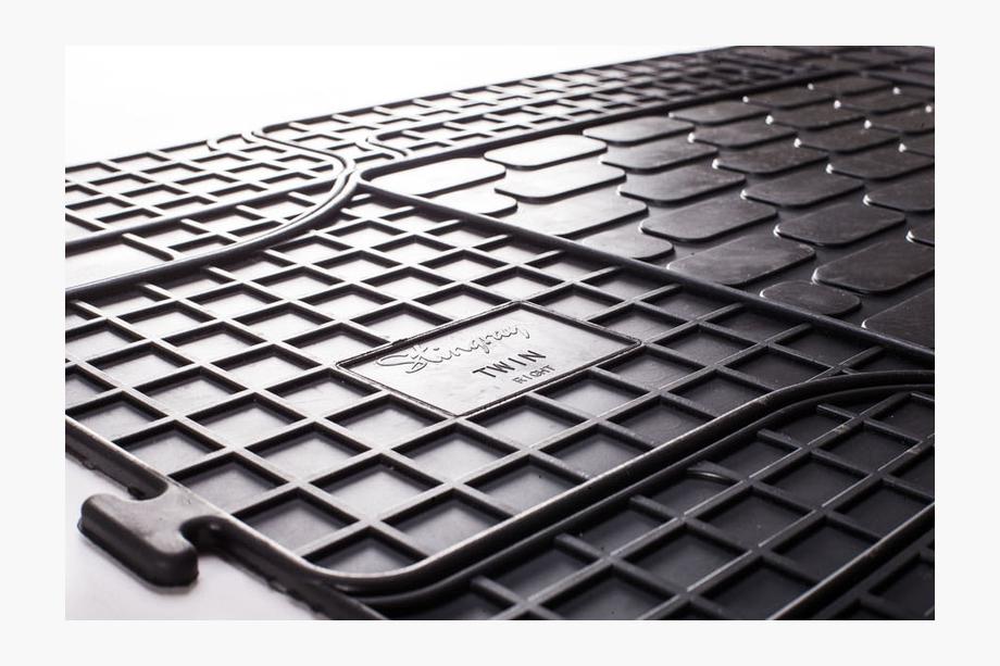 Volkswagen Crafter 2006–2016 Achterste rubber automatten (2 stuks, Stingray) Foto 5
