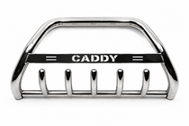 Volkswagen Caddy 2004–2010 Bullbar WT003 (RVS) 60 mm, zonder opschrift foto 3