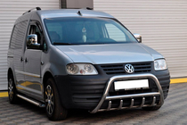 Volkswagen Caddy 2004–2010 Bullbar WT003 (RVS) foto 3