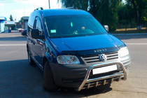 Volkswagen Caddy 2004–2010 Bullbar WT003 (RVS) foto 4