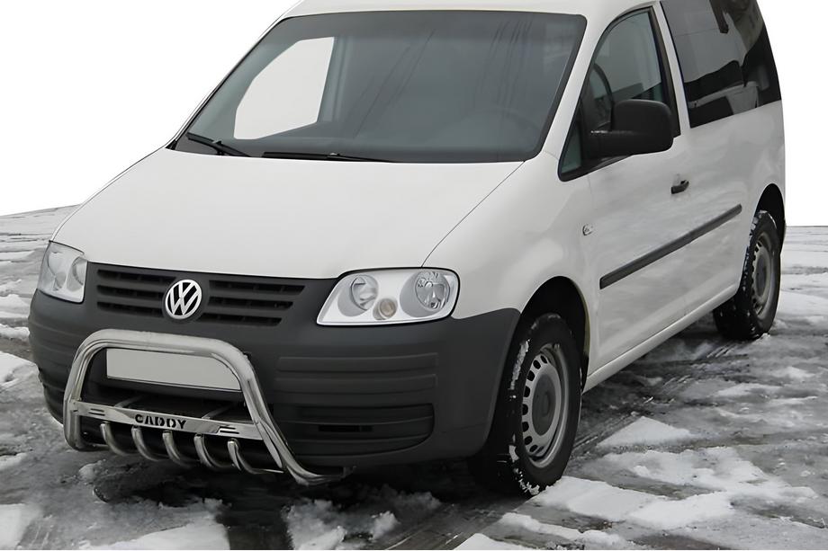 Volkswagen Caddy 2004–2010 Bullbar WT003 (RVS) Image