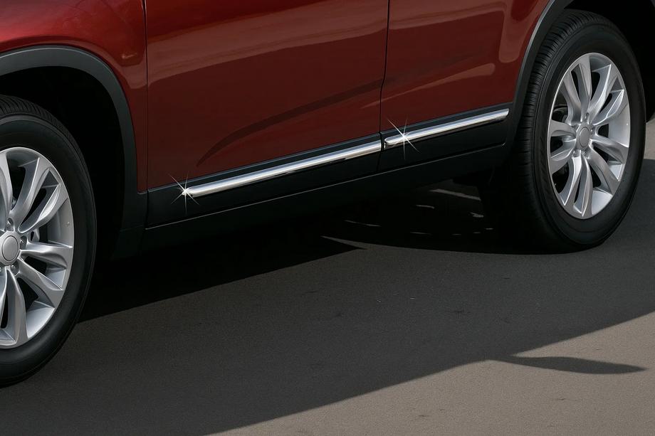 Kia Sorento II XM 2009–2014 Sierlijst afdekstrips (4 stuks, RVS) Image