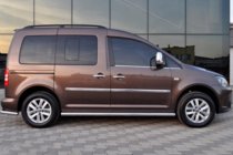 Volkswagen Caddy 2004–2010 Sidebars BB001 (2 stuks, RVS) foto 2