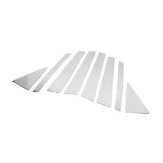 Chroom deurstijlen (8 stuks, RVS) foto 3