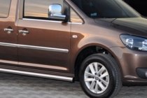Volkswagen Caddy 2010–2015 Sidebars BB001 (2 stuks, RVS) foto 6