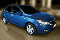 Kia Ceed 2007–2012 Raamomlijsting (4 stuks, RVS) foto 3