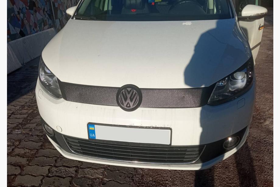 Volkswagen Caddy 2010–2015 Winterafdekking voor grille (bovenste) Mat Image