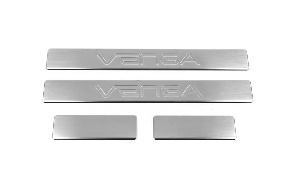 Kia Venga 2010–2019 OmsaLine instaplijsten (set 4 st., RVS) Image