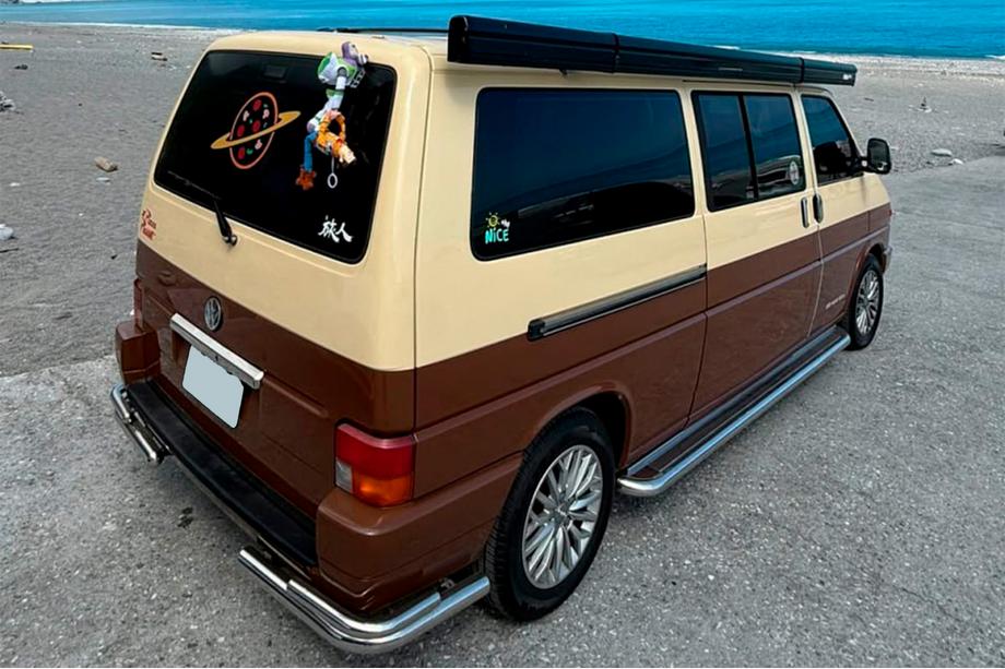 Volkswagen T4 Transporter 1990–2003 Premium side steps (2 st., RVS) Lange wielbasis, 60 mm Foto 6