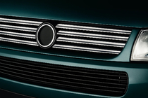 Volkswagen T4 Caravelle/Multivan 1990–2003 RVS sierlijsten voor grille Kosoyu kapot (8 stuks) Carmos - Turks staal foto 1