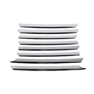 RVS sierlijsten voor grille Kosoyu kapot (8 stuks) foto 4