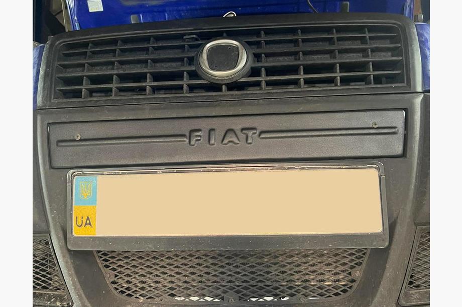 Fiat Doblo I 2005–2010 Middelste winterafdekking voor de grille Image