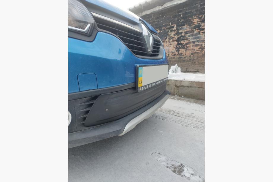 Renault Sandero 2013–2022 Onderste winterafdekking voor grille (2013-2017) Mat Foto 5