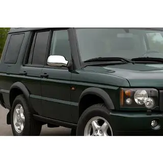 RVS spiegelkappen (2 stuks) Land Rover Discovery II 1998–2004 foto 1