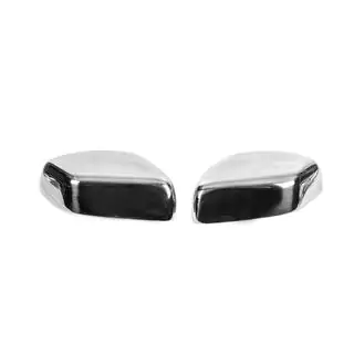 RVS spiegelkappen (2 stuks) Land Rover Discovery II 1998–2004 foto 2