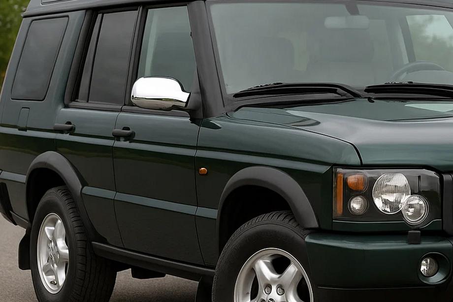 Land Rover Discovery II 1998–2004 RVS spiegelkappen (2 stuks) Carmos - Turks staal Image