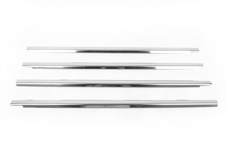 Land Rover Discovery II 1998–2004 Raamomlijsting (4 stuks, RVS) Foto 3