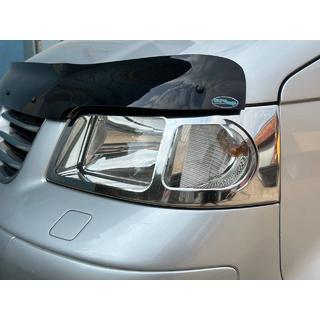 Koplampranden (2 stuks, RVS) Volkswagen T5 Transporter 2003–2010 foto 4