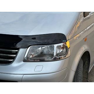 Koplampranden (2 stuks, RVS) Volkswagen T5 Transporter 2003–2010 foto 3