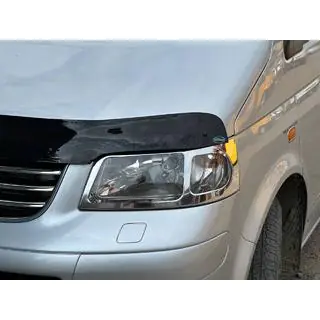 Koplampranden (2 stuks, RVS) Volkswagen T5 Transporter 2003–2010 foto 3