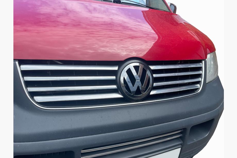 Volkswagen T5 Transporter 2003–2010 Sierstrips voor grille (8 stuks, RVS) Carmos - Turks staal Image