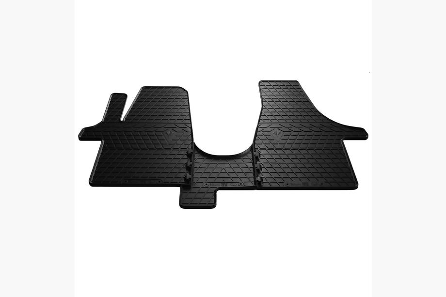 Volkswagen T5 Transporter 2003–2010 Rubberen vloermatten (3-delig, Stingray) 2+1 Foto 2