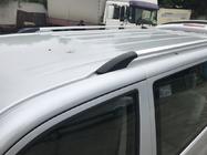 Volkswagen T5 Transporter 2003–2010 Chromen dakrails Lange wielbasis, metalen steunen foto 4